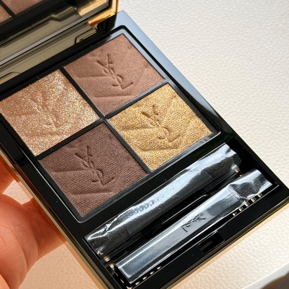 YSL Couture Eye Palette – 4 Shades of Luxe Gold & Brown | Limited Edition Case - Picture 3 of 4